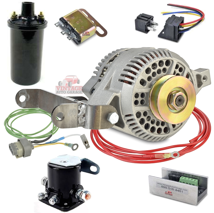 6 Volt to 12 Volt Conversion Wiring Diagram 1955 ford Thunderbird 12 Volt Conversion Kit Vintage Auto Garage 6 Volt to 12 Volt Conversion Wiring Diagram 1955 ford Thunderbird 12 Volt Conversion Kit Vintage Auto Garage