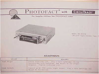 8 Track Player Wiring Diagram 1972 Boman astrosonix 8 Track Tape Player Fm Mplx Radio Service 8 Track Player Wiring Diagram 1972 Boman astrosonix 8 Track Tape Player Fm Mplx Radio Service