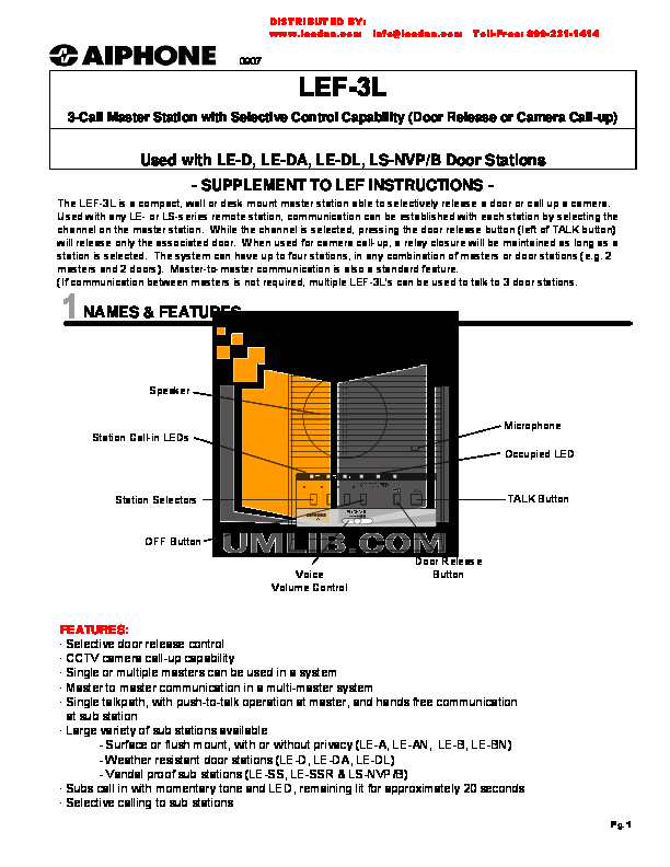AiPhone Lef 3 Wiring Diagram AiPhone Lef 10 Wiring Diagram Unique AiPhone Installation AiPhone Lef 3 Wiring Diagram AiPhone Lef 10 Wiring Diagram Unique AiPhone Installation