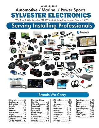 Alpine Iva W200 Wiring Diagram Sylvester Catalog 2018 Np by Sylvester Electronics issuu