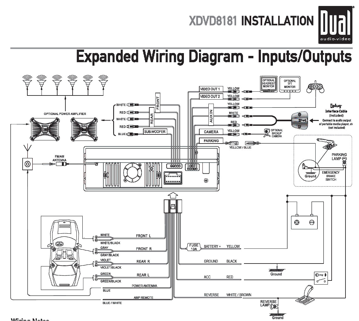 Alpine Power Pack Wiring Diagram Alpine Dvd Wiring Diagram Wiring Diagram Page