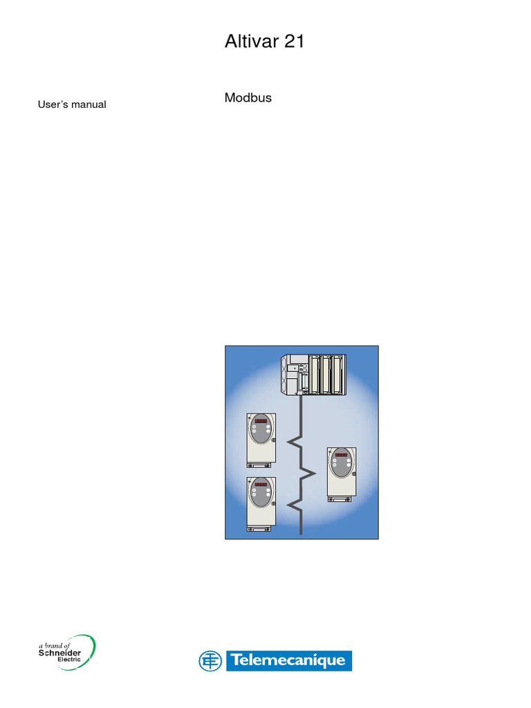 Altivar 12 Wiring Diagram Altivar 21 Modbus Manual Electrical Connector Parameter