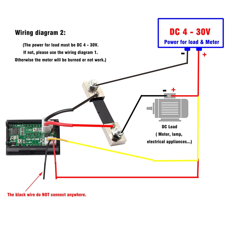 Ammeter Wiring Diagram Blue Red Led Mini Digital Voltmeter Ammeter Mayitr Amp Volt Meter Ammeter Wiring Diagram Blue Red Led Mini Digital Voltmeter Ammeter Mayitr Amp Volt Meter
