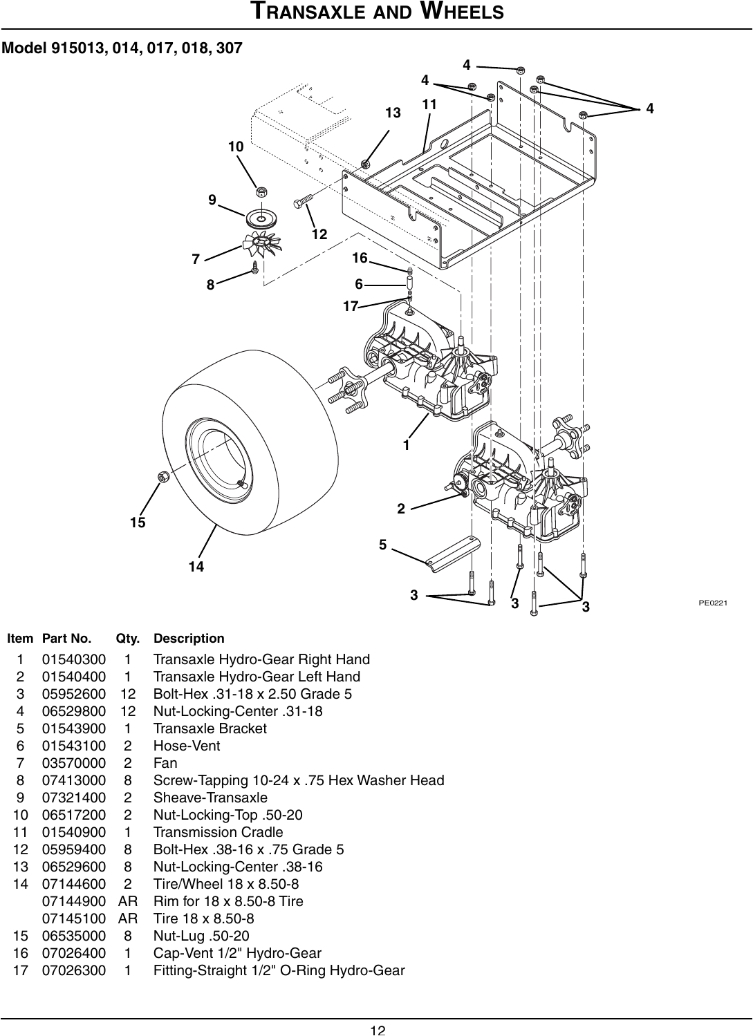 Ariens Ezr 1742 Wiring Diagram Ariens 915013 Ezr 1742 Zero Turn Mower User Manual to the Eac9020d
