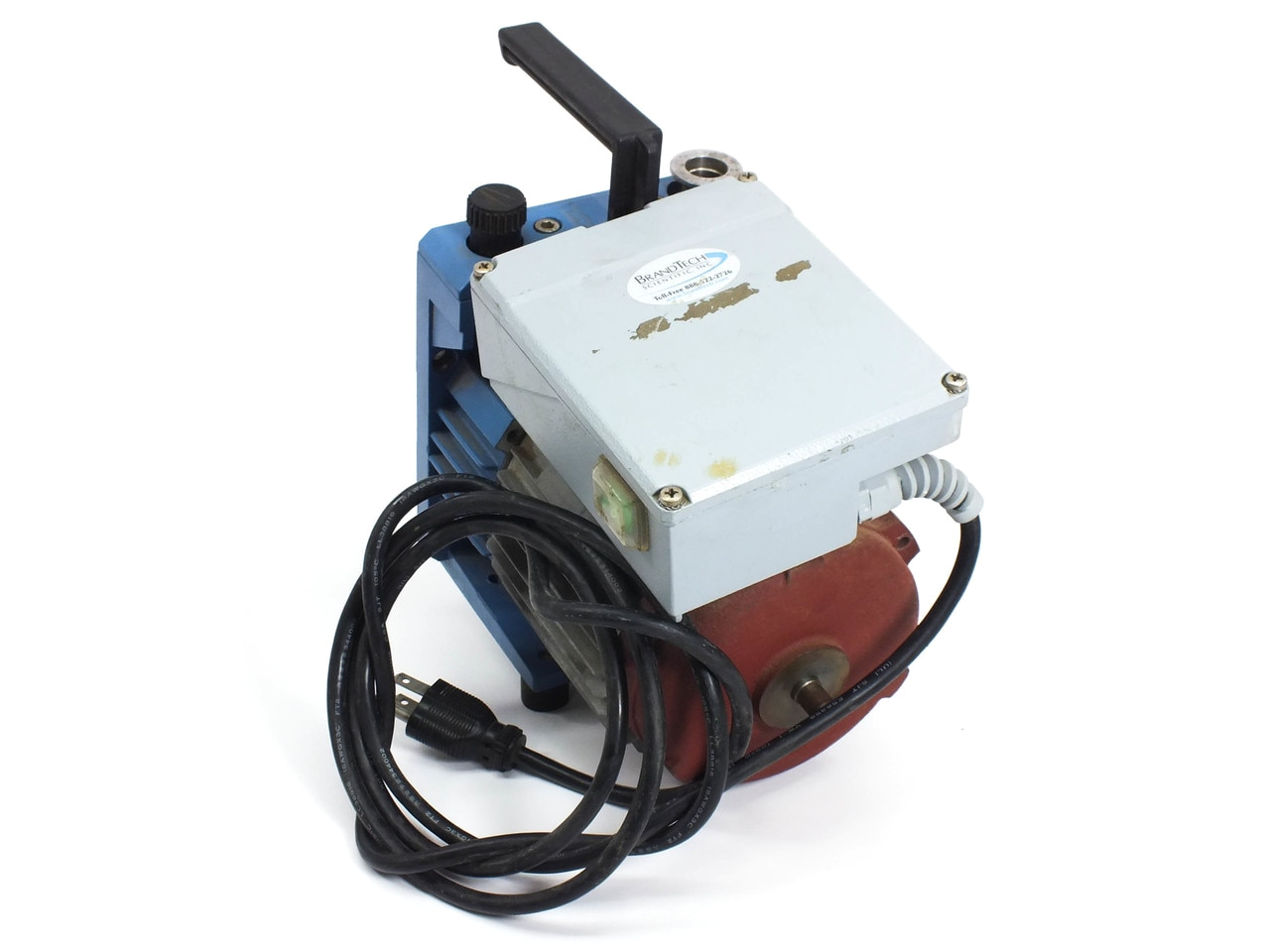 Atb Motor Wiring Diagram atb Motor for Brandtech Rotary Vane Vacuum Pump Missing Head Screws 0 4hp 120v