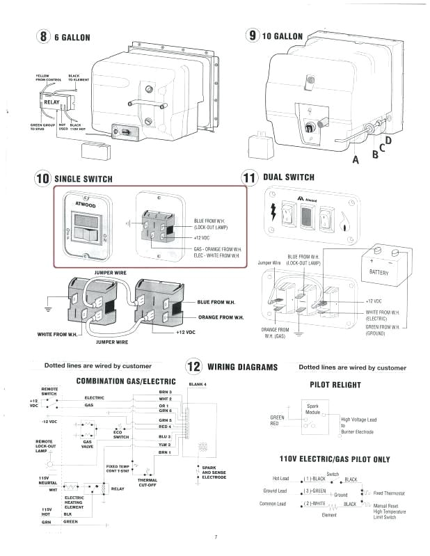 Atwood Water Heater Wiring Diagram atwood Rv Water Heater Wireing Diagram Wiring Diagram