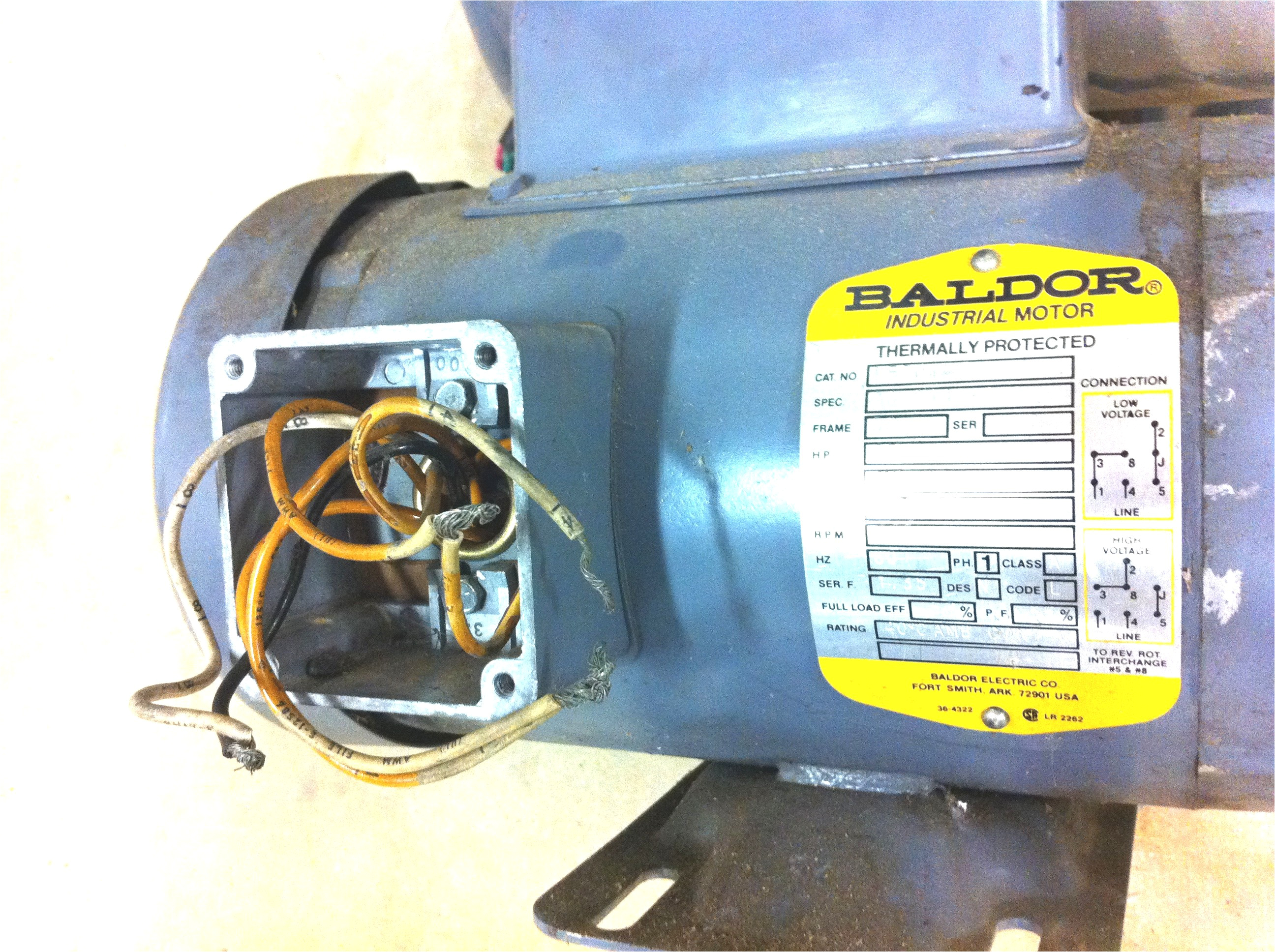 Baldor 5hp Motor Wiring Diagram Baldor Wiring Diagram Data Schematic Diagram