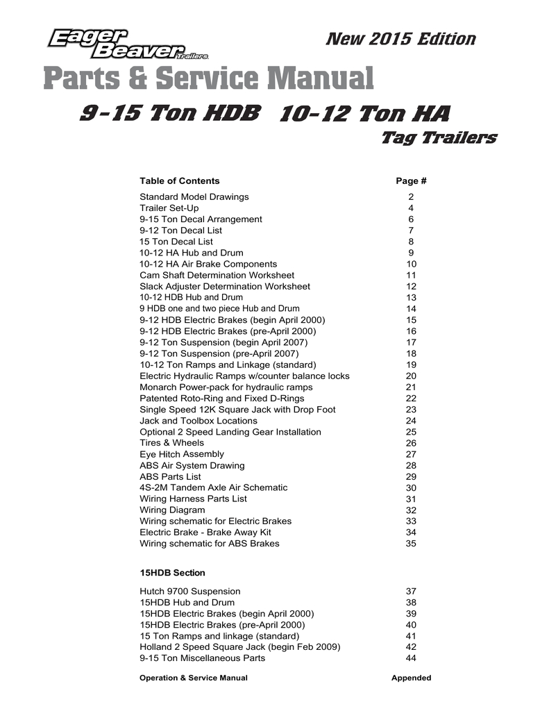 Beaver Motorhome Wiring Diagram 4 Eager Beaver Trailers Manualzz Com Beaver Motorhome Wiring Diagram 4 Eager Beaver Trailers Manualzz Com