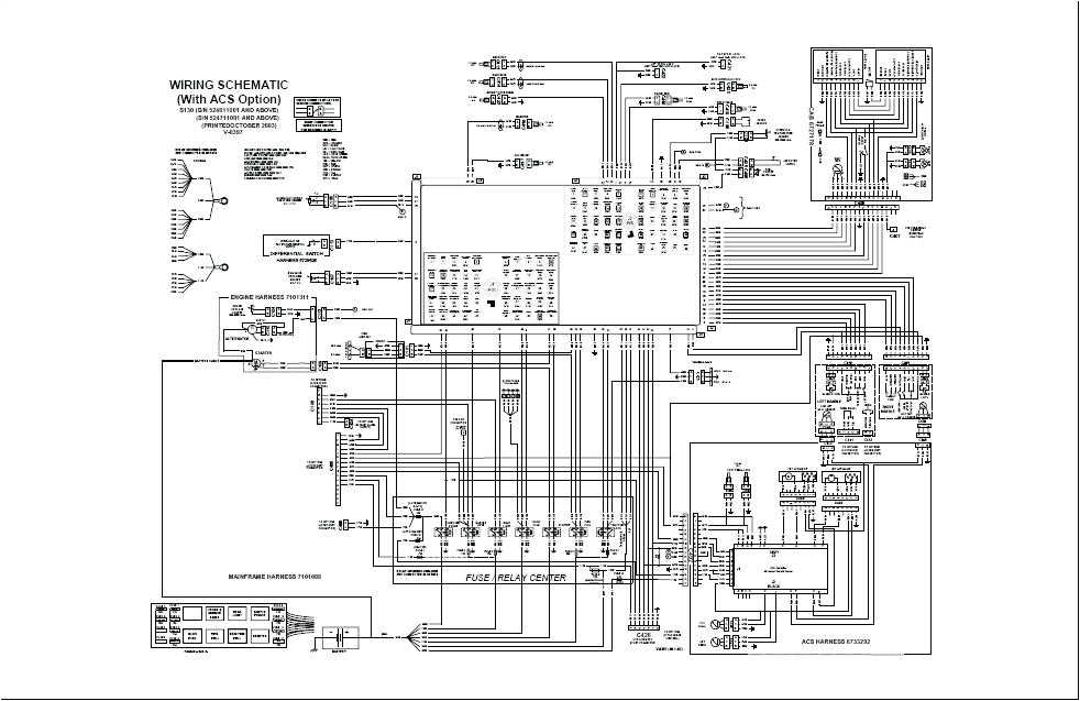 Bobcat 751 Wiring Diagram Bobcat Skid Steer Electrical Diagrams Wiring Diagram Blog