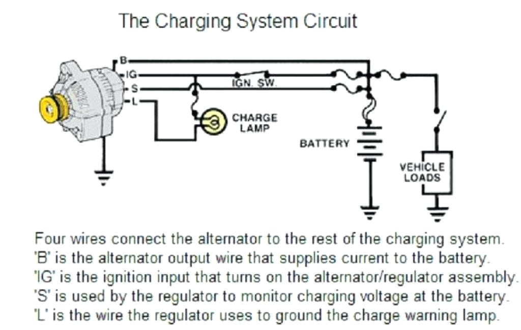 Charging Alternator Wiring Diagram Charging System Wiring Wiring Diagram Page