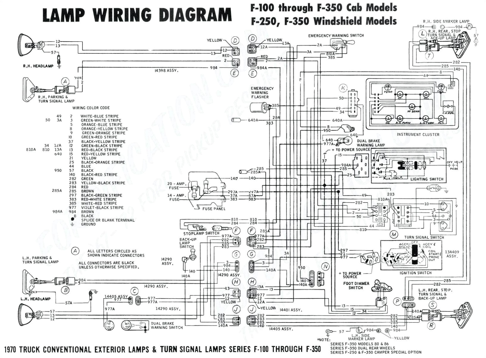 Chassis Wiring Diagram 1996 ford F53 Wiring Diagram Wiring Diagram Name