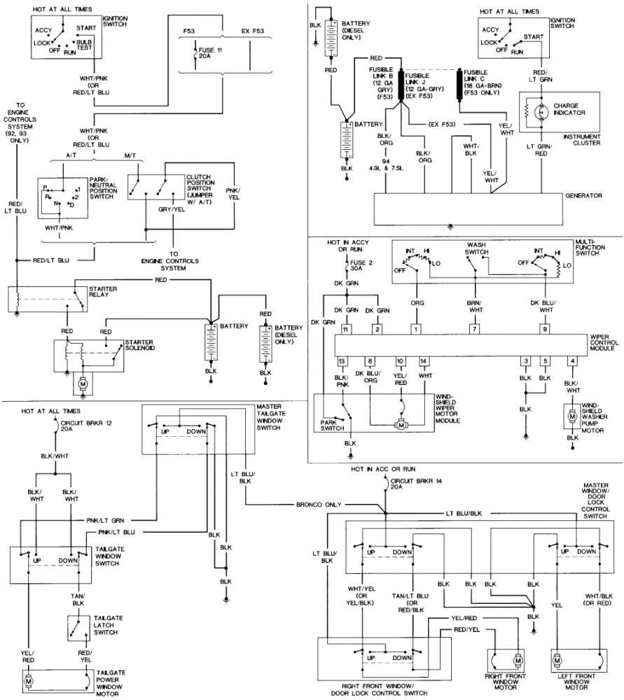 Chassis Wiring Diagram F53 Wiring Diagram Battery Wiring Diagram