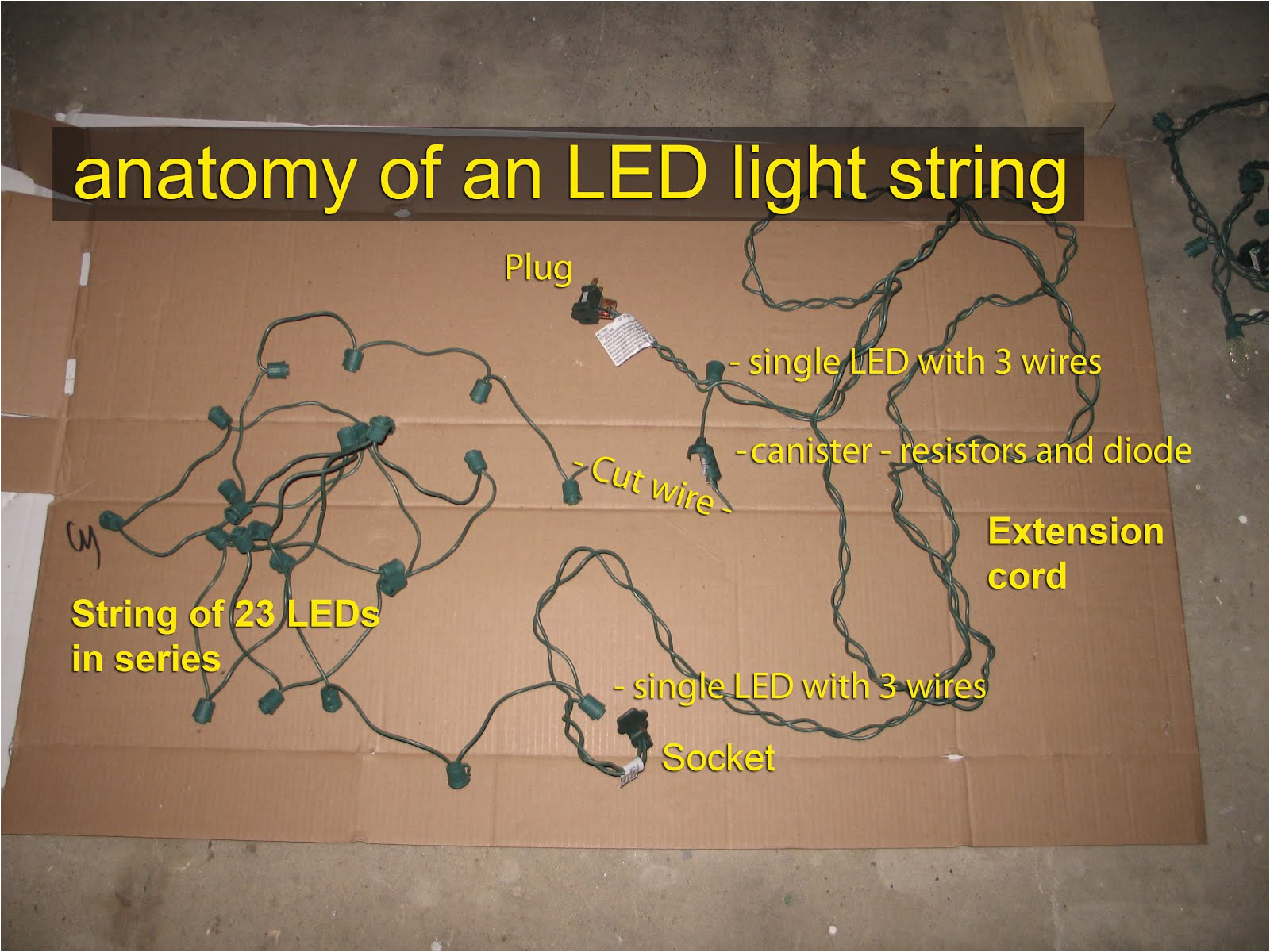 Christmas Lights Wiring Diagram Repair Georgesworkshop Fixing Led String Lights Christmas Lights Wiring Diagram Repair Georgesworkshop Fixing Led String Lights