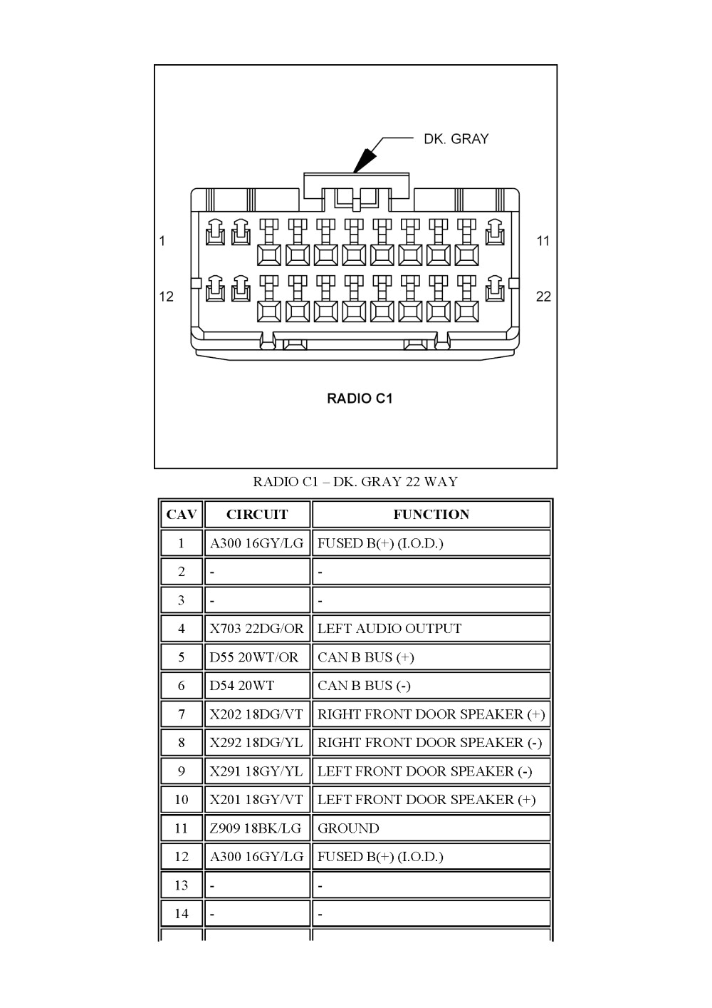 Chrysler Radio Wiring Diagrams Wiring Diagram 20022005 2006 2007 Chrysler 300 Limited touring 300c Chrysler Radio Wiring Diagrams Wiring Diagram 20022005 2006 2007 Chrysler 300 Limited touring 300c