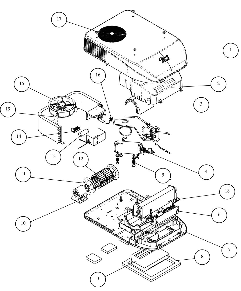 Coleman Rv Air Conditioner Wiring Diagram Caravansplus Spare Parts Diagram Coleman Mach 8