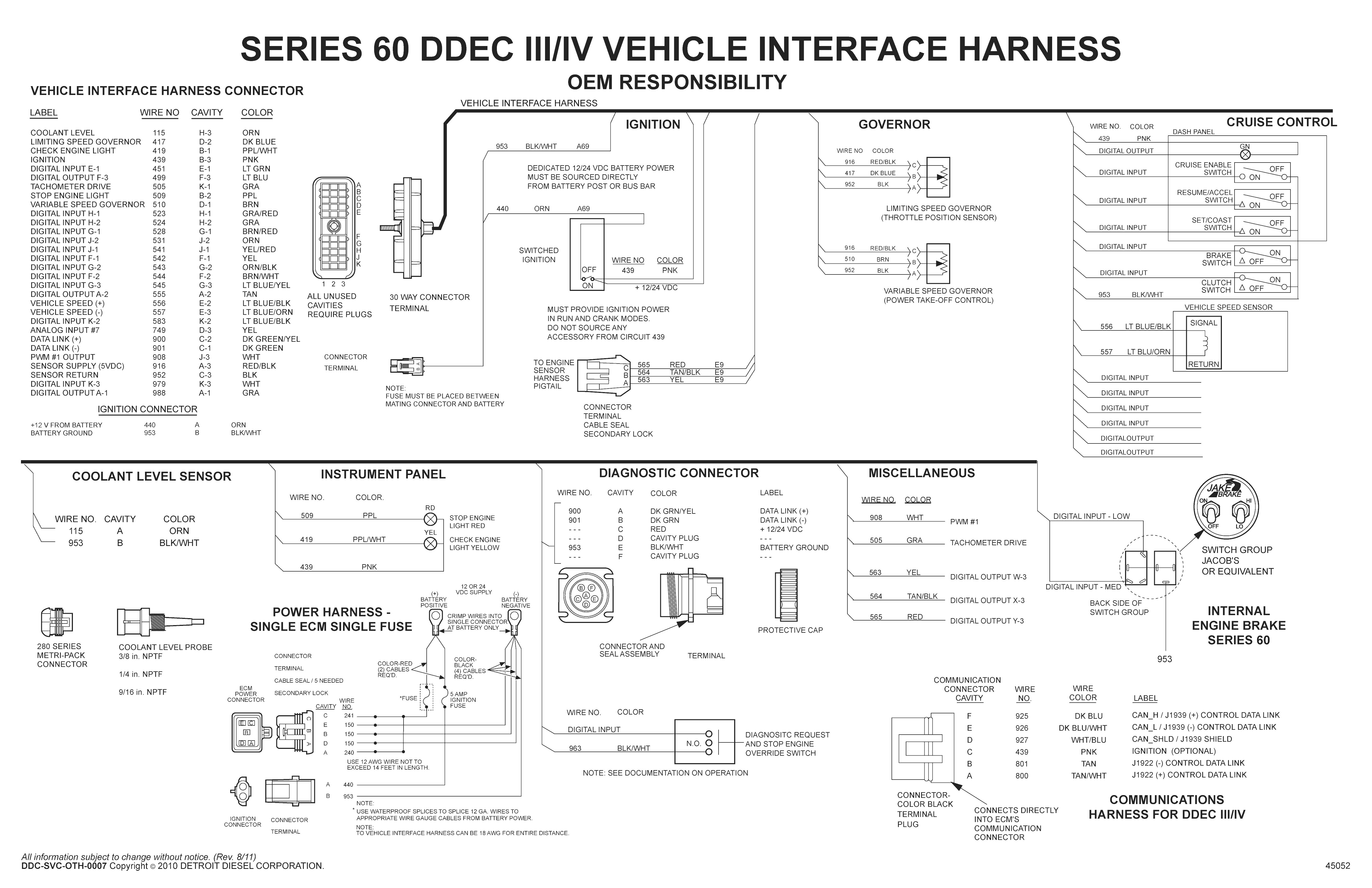 Ddec Ii Wiring Diagram Iv 2 Wiring Diagram H It Wiring Diagram Page