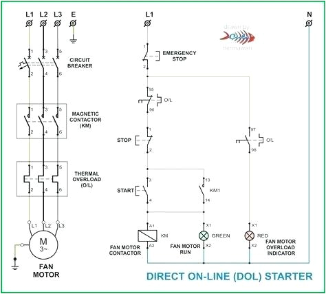 Direct Online Starter Wiring Diagram Wiring Diagram for Single Phase Starter Power Motor Diagrams Full Direct Online Starter Wiring Diagram Wiring Diagram for Single Phase Starter Power Motor Diagrams Full