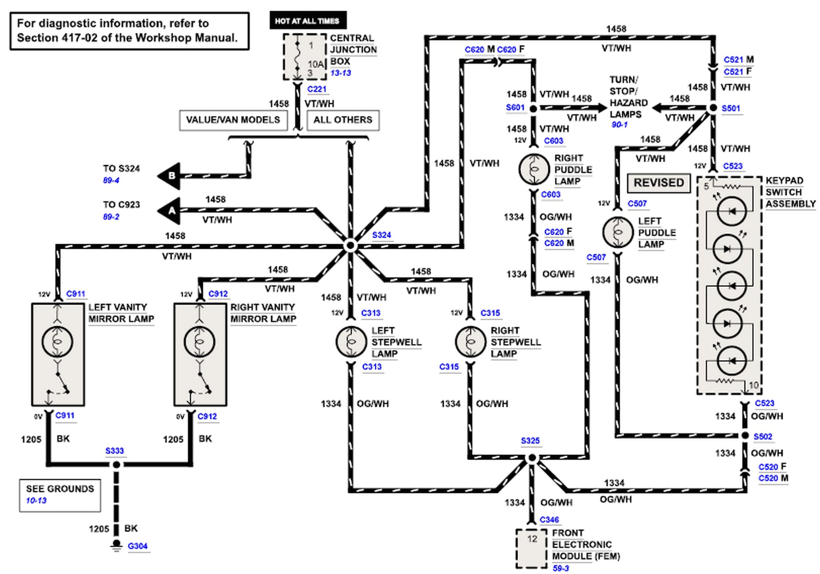 Dome Light Wiring Diagram ford F150 Dome Light Wiring Diagram Wiring Diagram Database