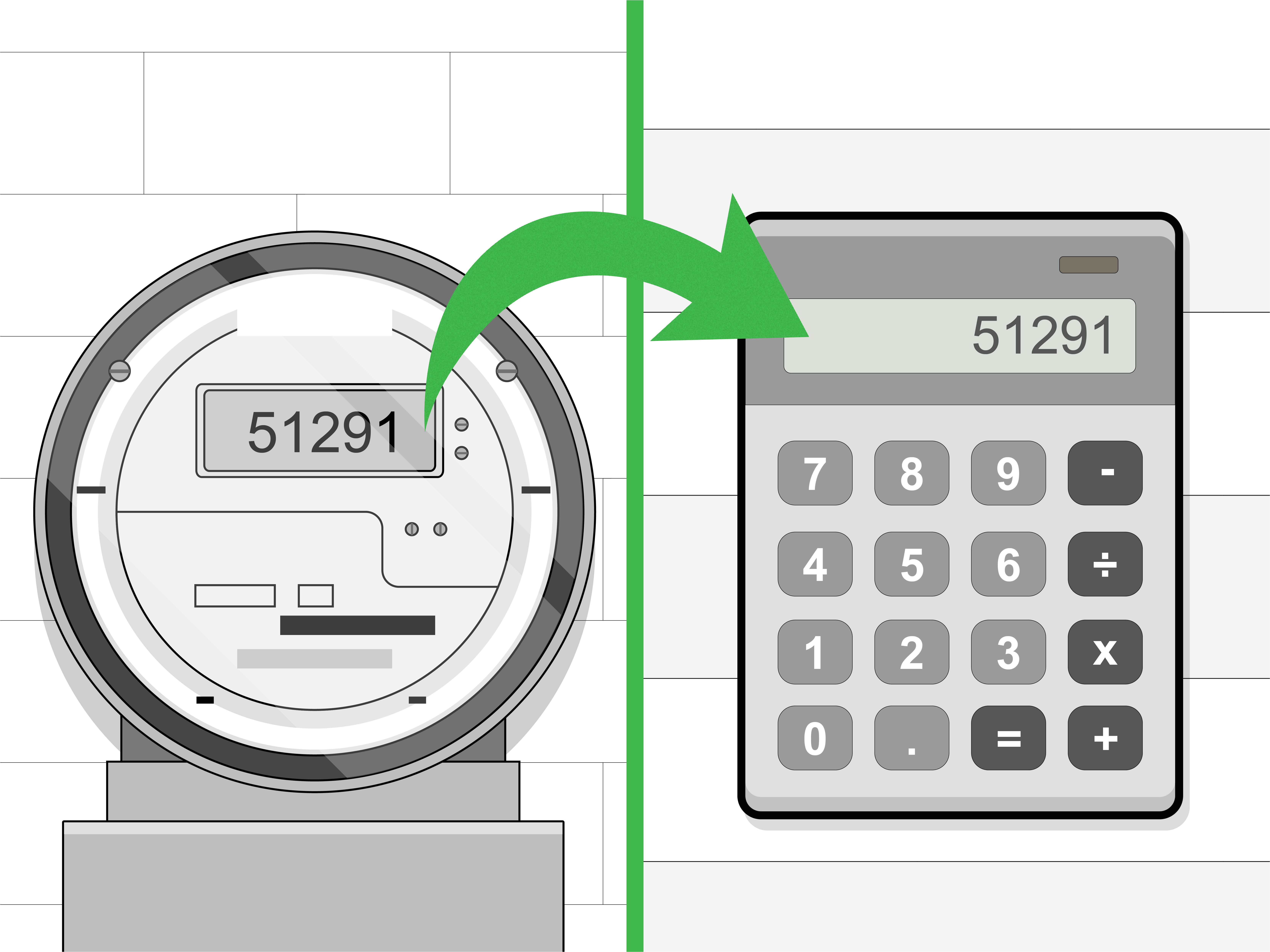 Electric Sub Meter Wiring Diagram How to Read An Electric Meter 7 Steps with Pictures Wikihow Electric Sub Meter Wiring Diagram How to Read An Electric Meter 7 Steps with Pictures Wikihow