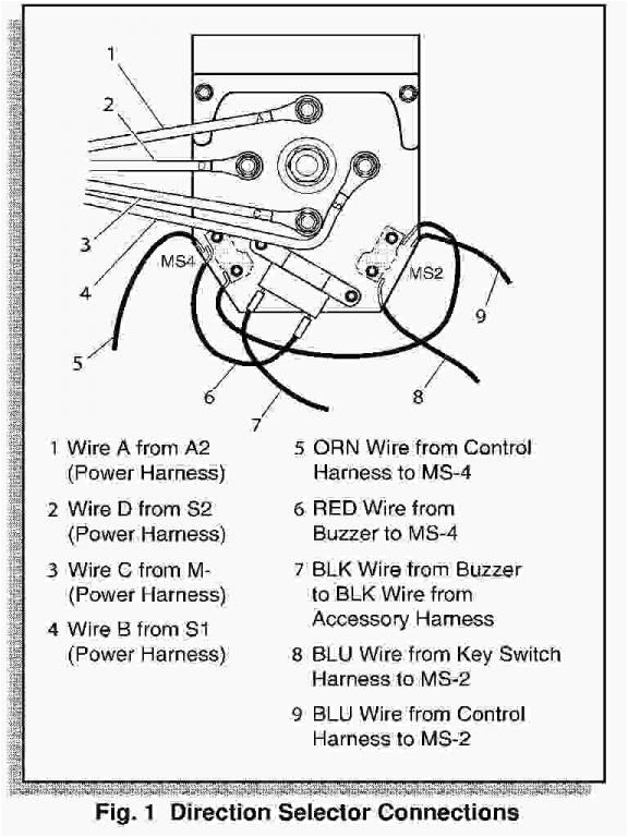 Ezgo forward Reverse Switch Wiring Diagram Ezgo Buzzer Wiring Diagram Wiring Diagram