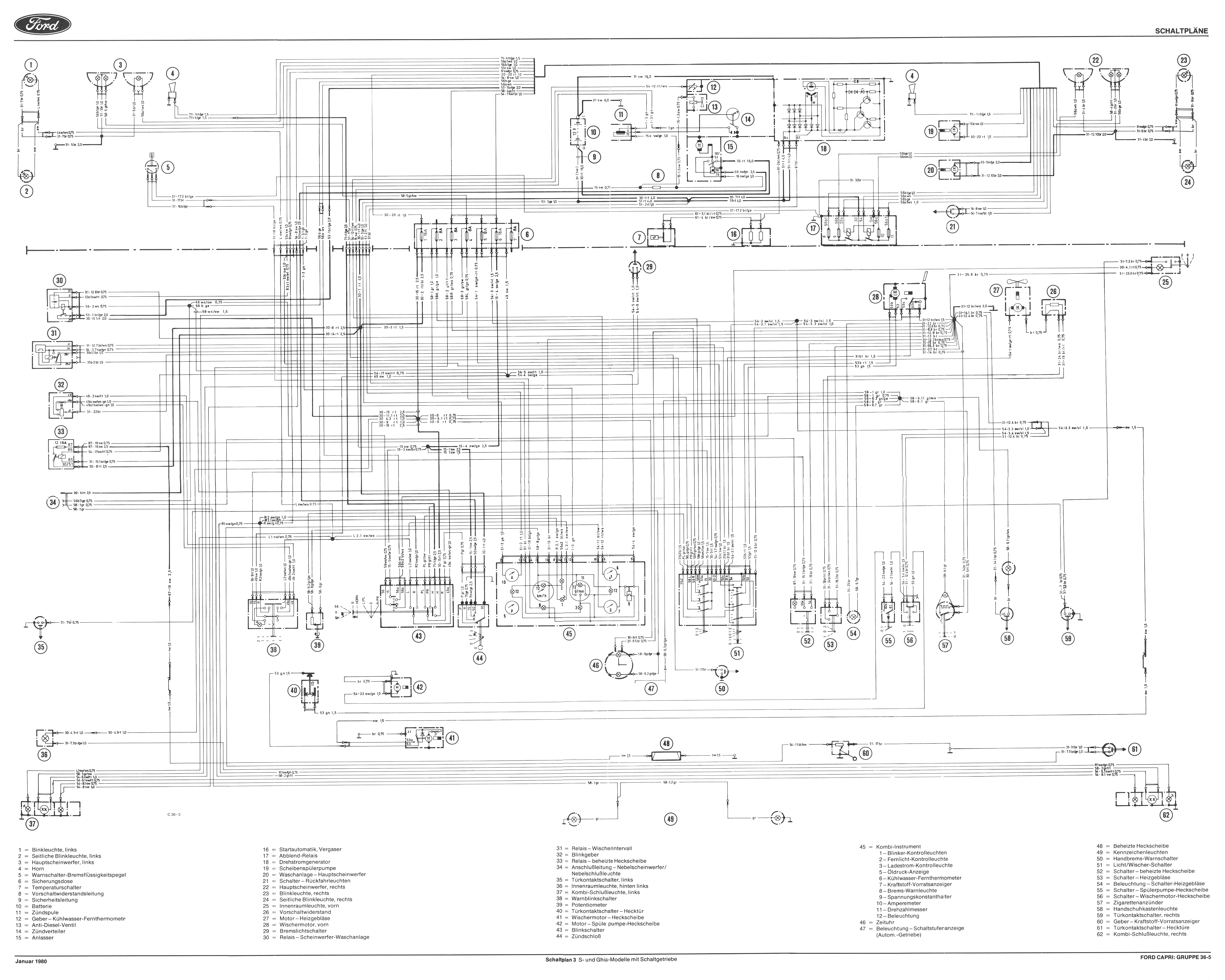Ford Capri Wiring Diagram Capri Pl Instalacja Elektryczna Schematy Ford Capri Wiring Diagram Capri Pl Instalacja Elektryczna Schematy