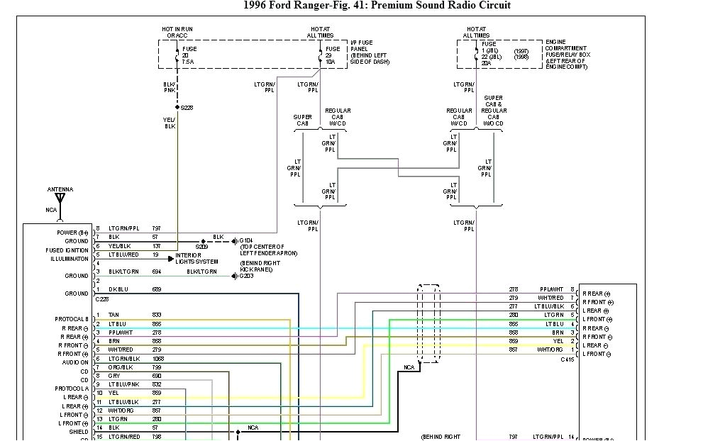 Ford Explorer Wiring Diagram Radio Explorer Wiring Schematic Wiring Diagram Center