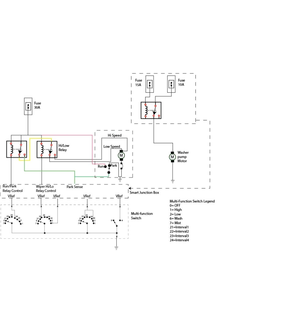 Ford Wiper Switch Wiring Diagram Wiring Diagram for 6 4 ford Wipers Wiring Diagrams Show