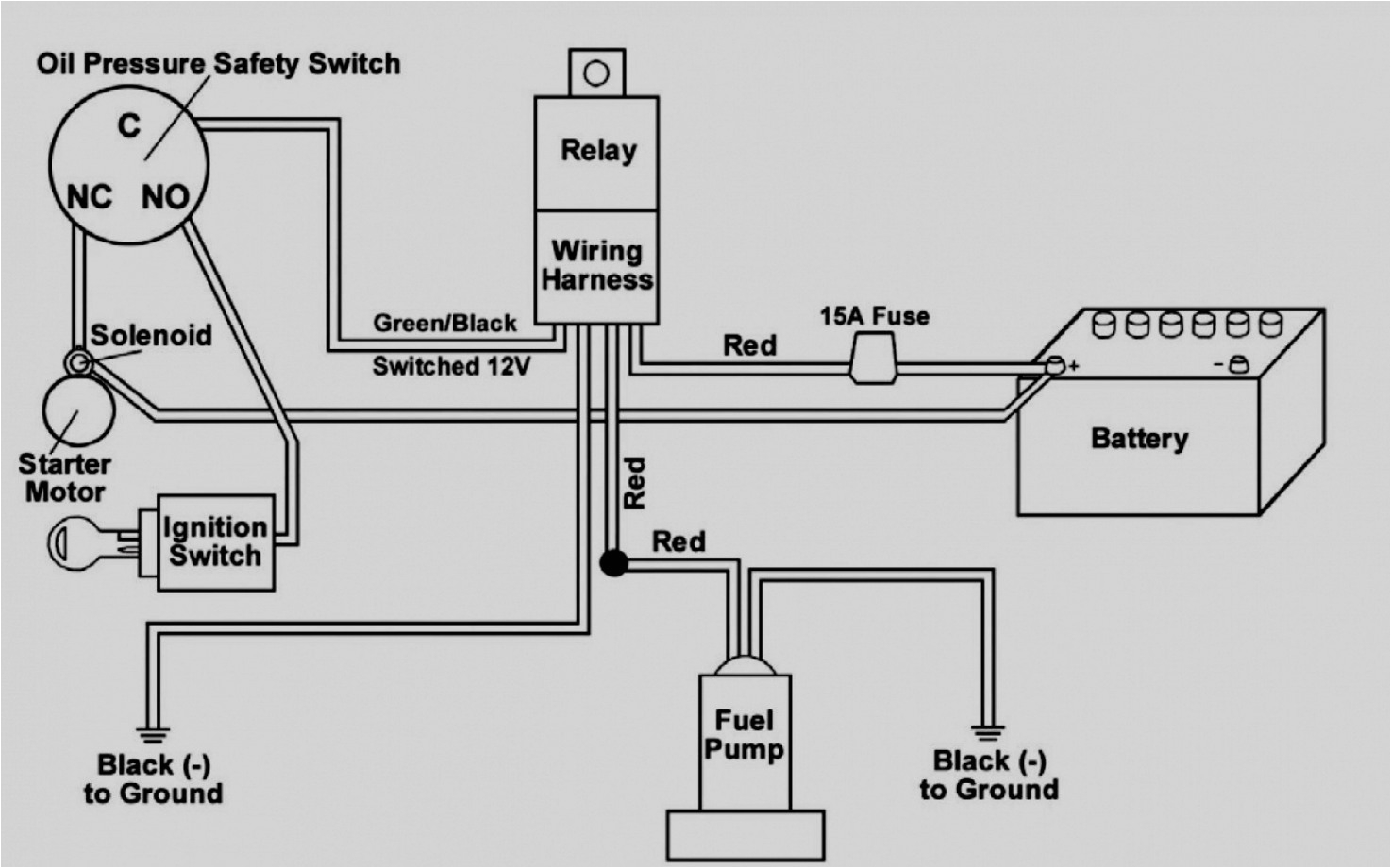 Fuel Pump Wiring Harness Diagram Diagram Likewise Electric Fuel Pump Wiring On 7 Pole Trailer Wiring