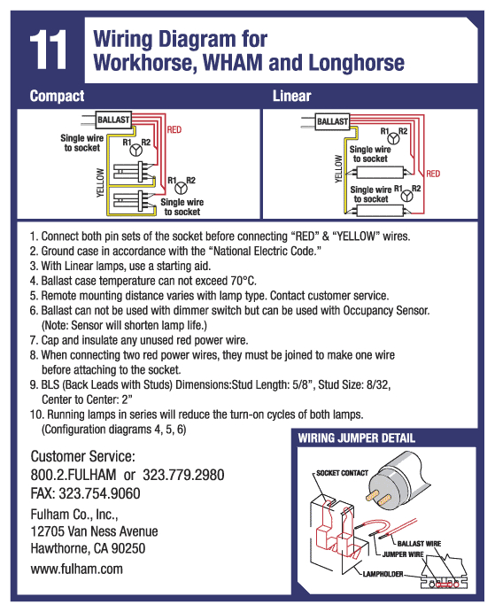 Fulham Ballast Wiring Diagram Wiring Diagramworkhorse Ballastsworkhorse Wh5 120 Lwh5 120 L Book Fulham Ballast Wiring Diagram Wiring Diagramworkhorse Ballastsworkhorse Wh5 120 Lwh5 120 L Book