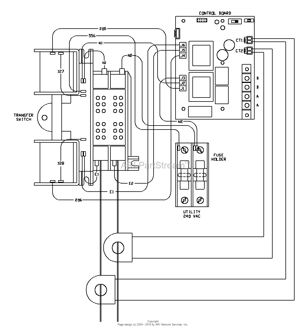 Generac 100 Amp Automatic Transfer Switch Wiring Diagram Generac Wiring Diagram Model 4969 Wiring Diagram Load