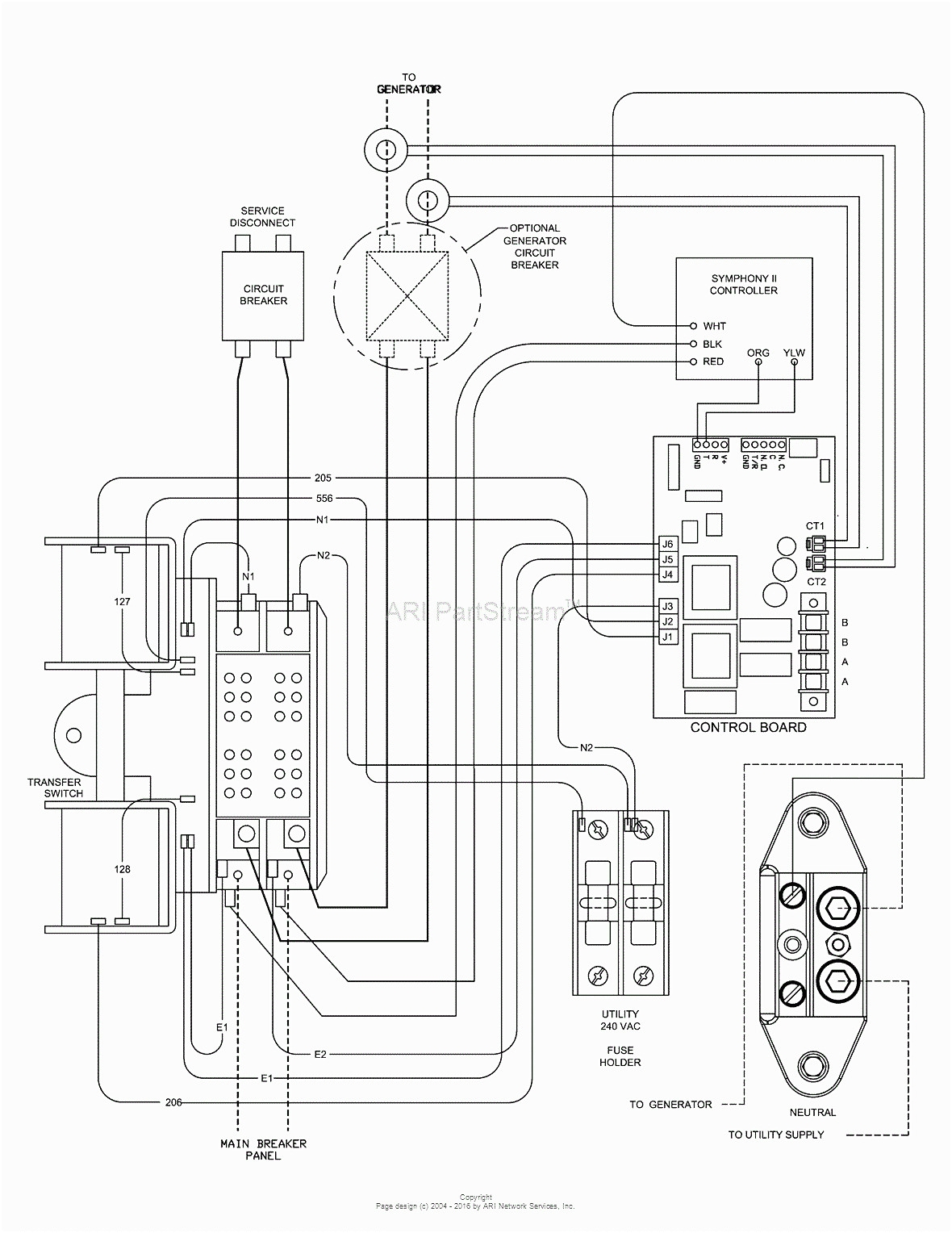 Generac Standby Generator Wiring Diagram Generac ats Wiring Diagram Wiring Diagram