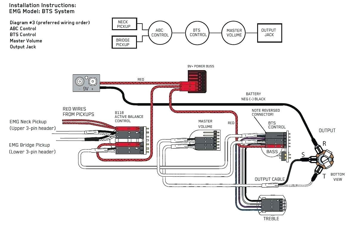 Guitar Pickup Wiring Diagram B Guitar Wiring Diagram Data Schematic Diagram