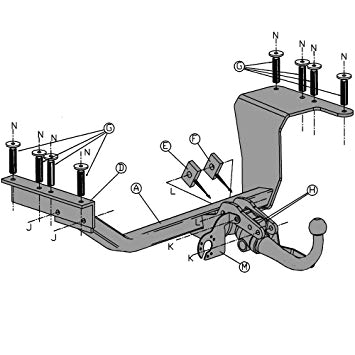Honda Crv tow Bar Wiring Diagram Witter Hn53ar Detachable Swan Neck tow Bar Honda Cr V Suv Sport Honda Crv tow Bar Wiring Diagram Witter Hn53ar Detachable Swan Neck tow Bar Honda Cr V Suv Sport