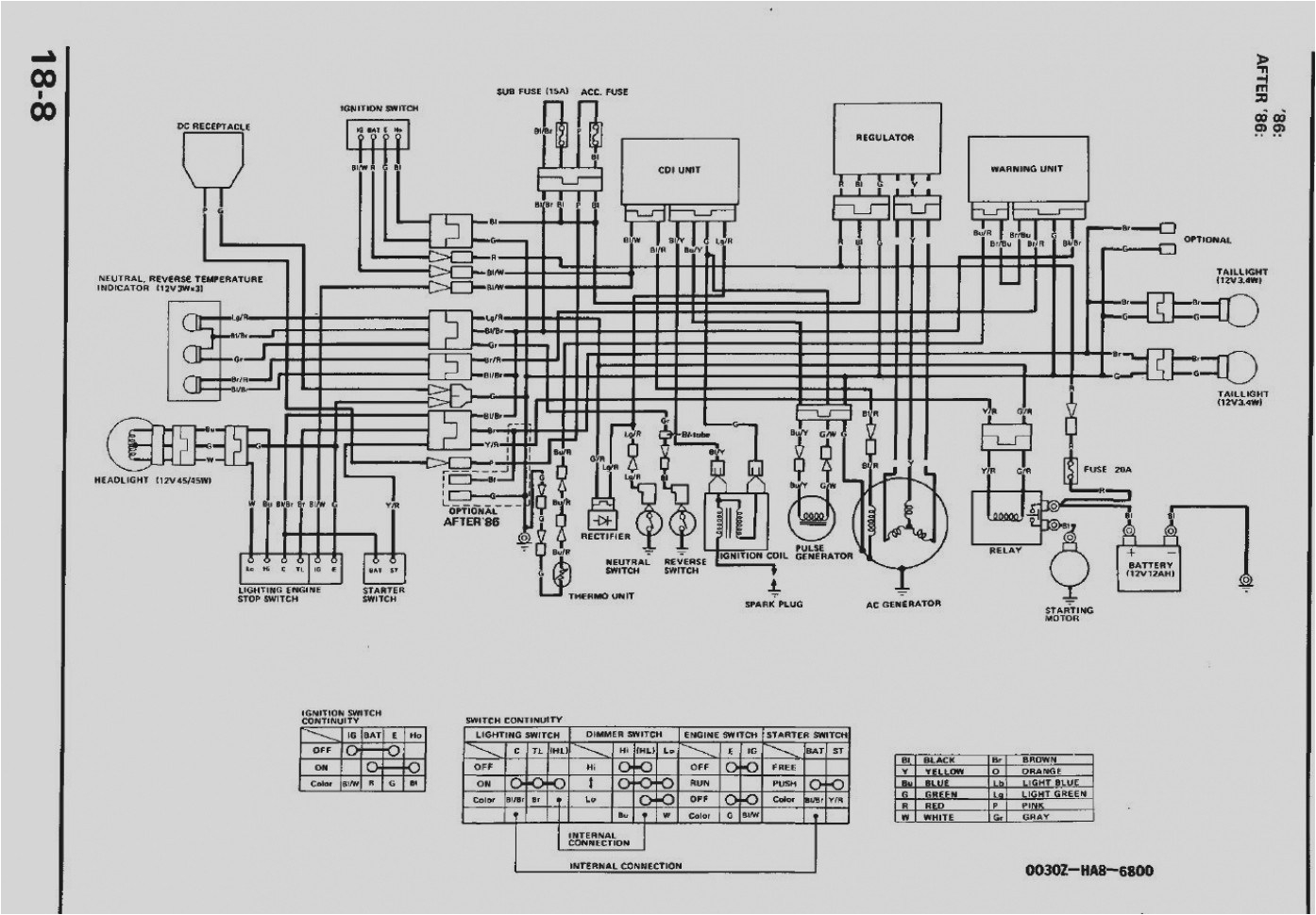 Honda Trx 200 Wiring Diagram Wiring Diagram Moreover 1982 Honda Cm 250 Tail Light Wiring On