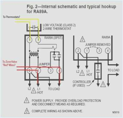 Honeywell R845a1030 Wiring Diagram Wiring Diagram for Honeywell thefitness Co