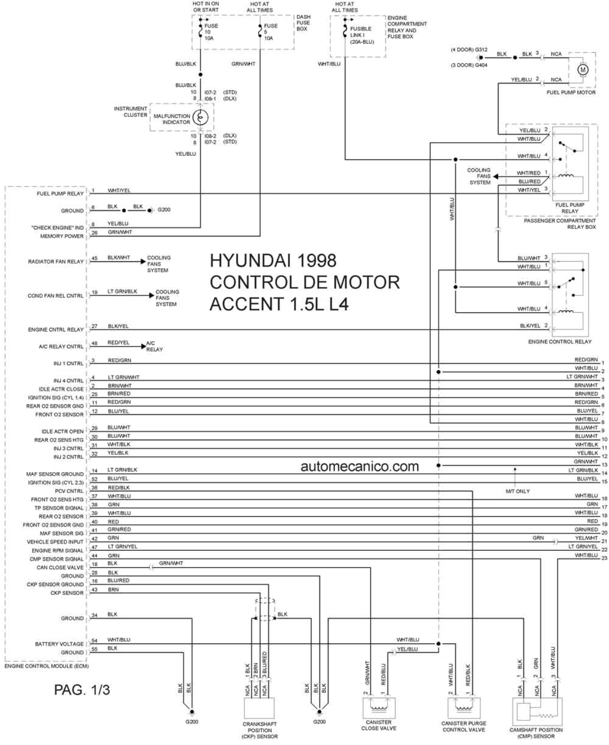 Hyundai Excel Wiring Diagram Download 1998 Co Wiring Diagram Wiring Diagram