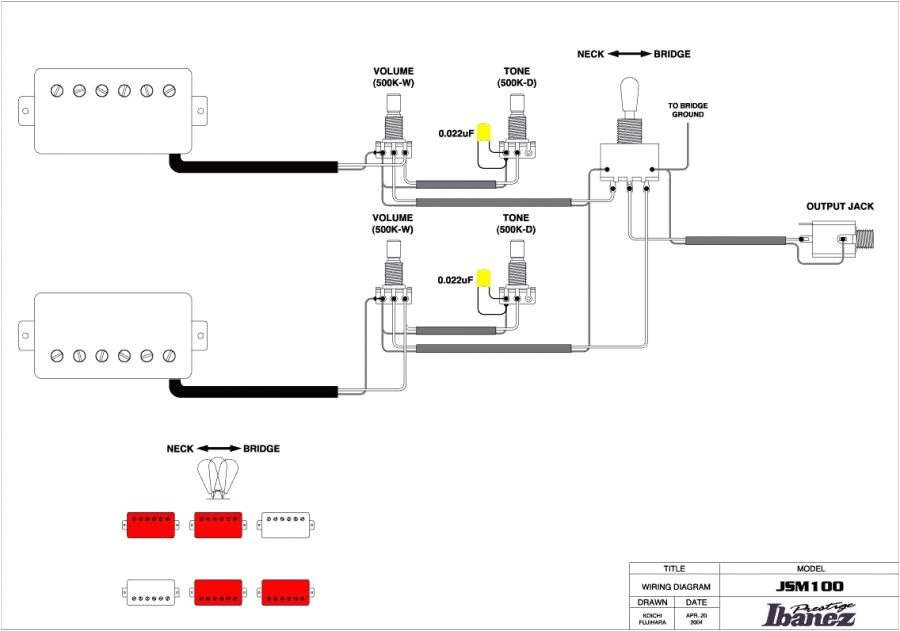 Ibanez Humbucker Wiring Diagram Rewiring and New Pickups for Ibanez as103 Semi Acoustic Ibanez Humbucker Wiring Diagram Rewiring and New Pickups for Ibanez as103 Semi Acoustic