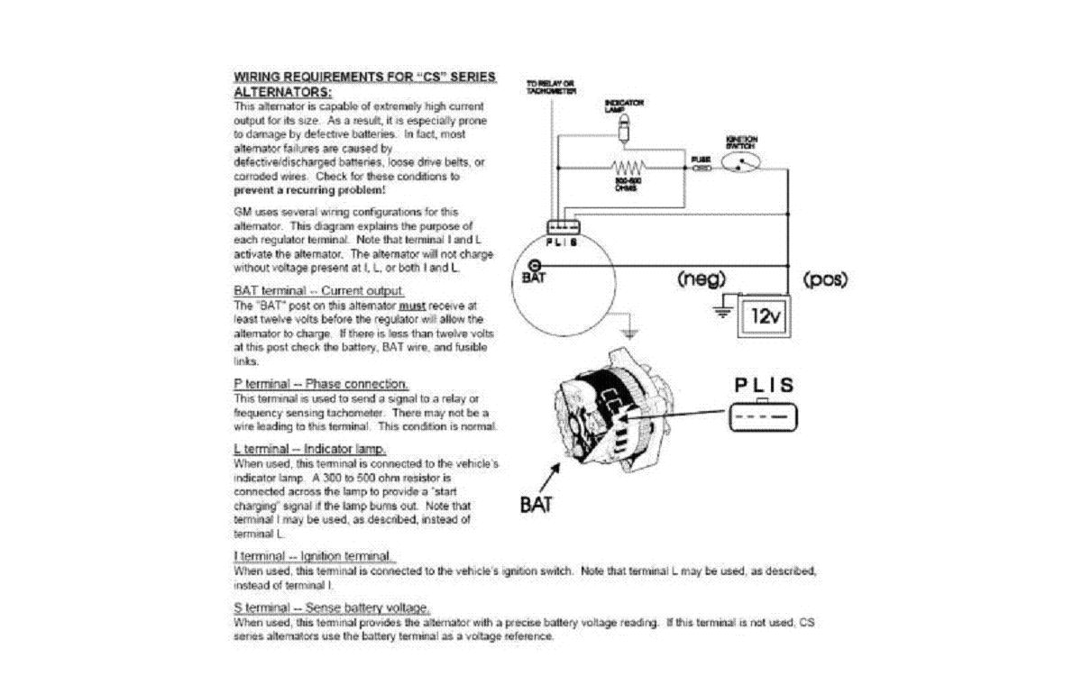 Johnson Controls A419 Wiring Diagram Cs144 Alternator Wiring Diagram Wiring Library