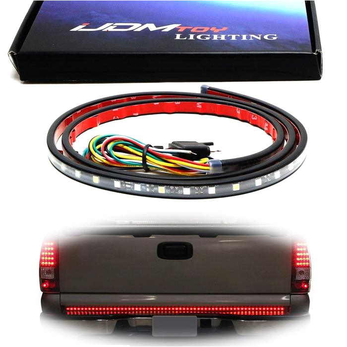 Led Tailgate Light Bar Wiring Diagram Red White 60 Trunk Tailgate Led Light Bar Strip for Backup Reverse Brake Turn Signal Light Functions for ford Gmc Chevy Dodge toyota Nissan Trucks Led Tailgate Light Bar Wiring Diagram Red White 60 Trunk Tailgate Led Light Bar Strip for Backup Reverse Brake Turn Signal Light Functions for ford Gmc Chevy Dodge toyota Nissan Trucks