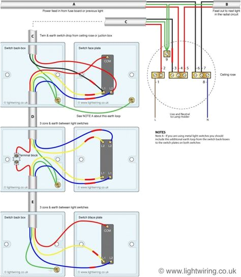 Light Wiring Diagram Uk Pinterest Light Wiring Diagram Uk Pinterest