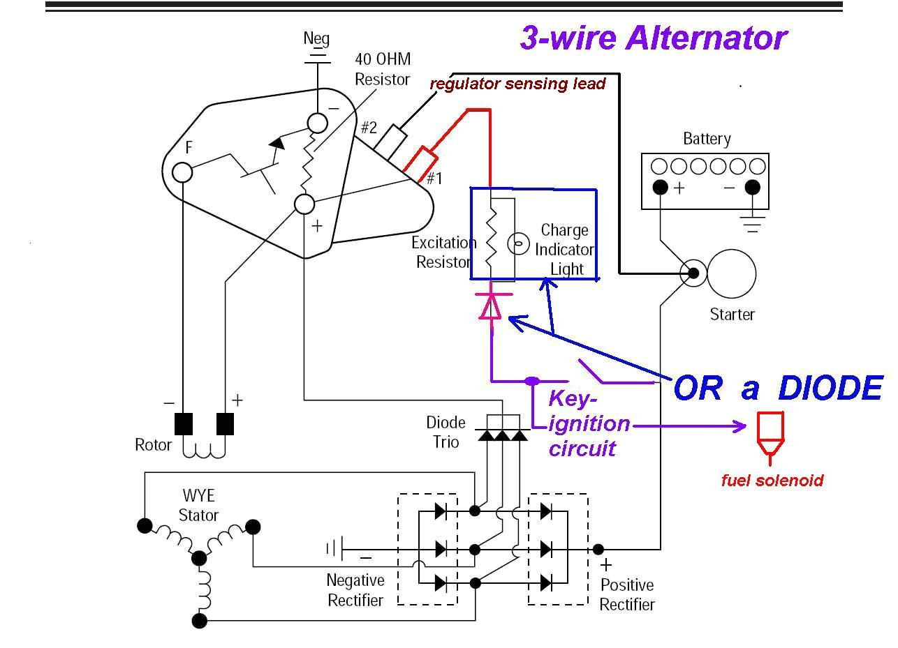 Marine Voltage Regulator Wiring Diagram Diesel 3 Wire Alternator Diagram Wiring Diagram Center Marine Voltage Regulator Wiring Diagram Diesel 3 Wire Alternator Diagram Wiring Diagram Center