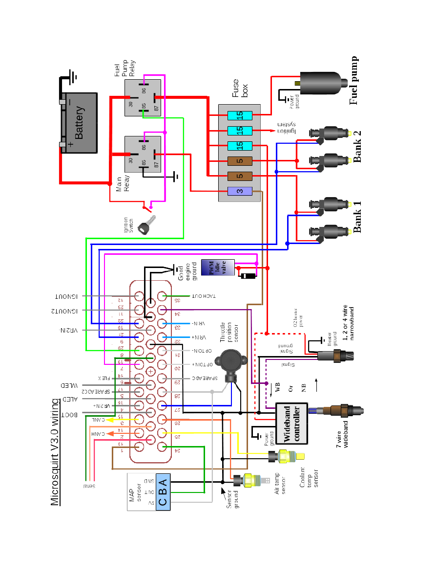 Microsquirt Wiring Diagram Mazda 626 2 5 V6 Wiring Diagram Wiring Library