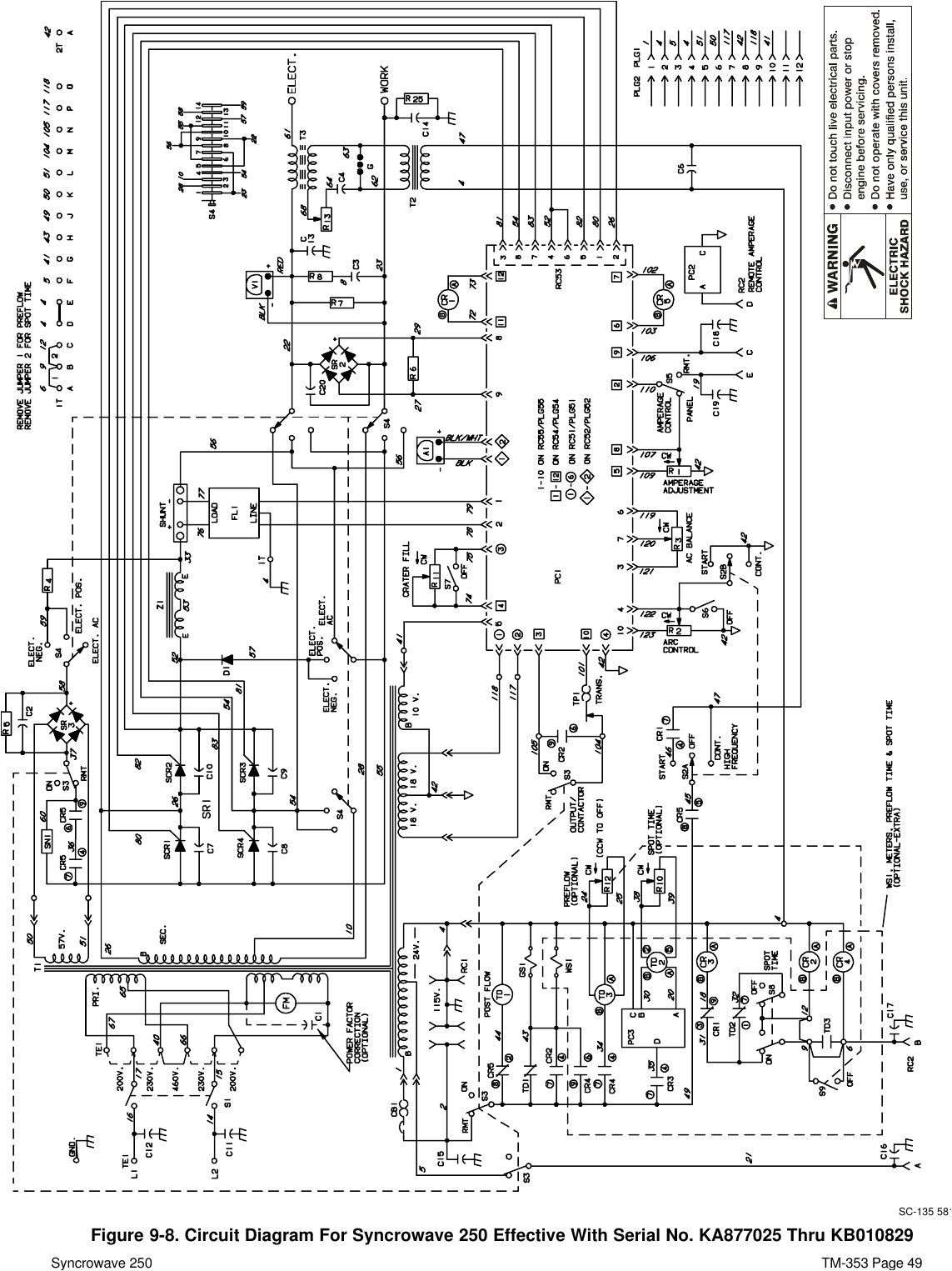Miller 14 Pin Connector Wiring Diagram Miller Electric Syncrowave 250 Technical Manual Manualslib Makes It Miller 14 Pin Connector Wiring Diagram Miller Electric Syncrowave 250 Technical Manual Manualslib Makes It