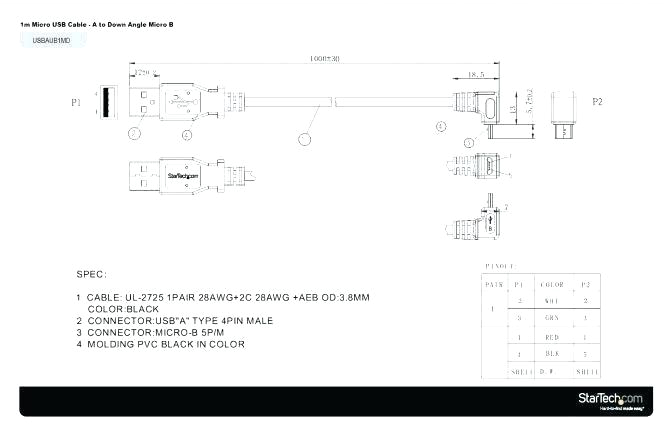 Mini Usb Wire Diagram Usb to Micro Usb Cable Wiring Diagram Moroccanbeauty Co