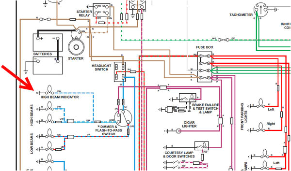 Morris Minor Indicator Wiring Diagram I M Triumphant Hi Beam Indicator Light where Does the Ground Wire Morris Minor Indicator Wiring Diagram I M Triumphant Hi Beam Indicator Light where Does the Ground Wire