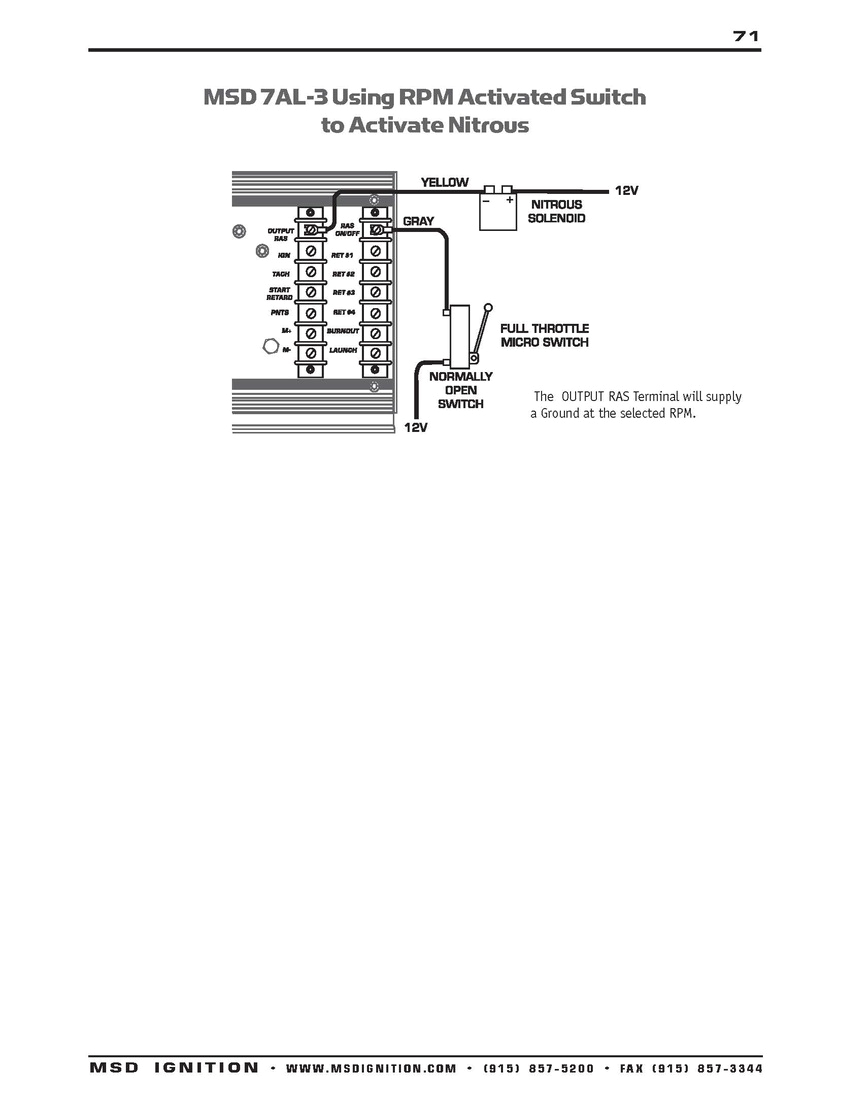 Msd 7al Wiring Diagram Msd 7al 3 Wiring Diagram Chevy Wiring Diagram Centre