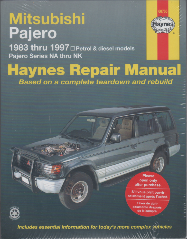 Pajero Glow Plug Wiring Diagram Manual May 2018 Repair Manuals Page 34 Pajero Glow Plug Wiring Diagram Manual May 2018 Repair Manuals Page 34