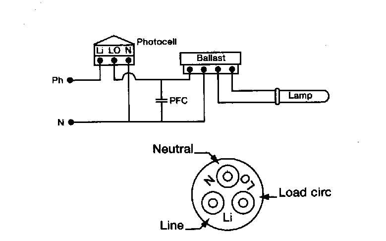 Photocell Installation Wiring Diagram Wiring Diagram for Dusk to Dawn Light Control Wiring Diagram Schematic