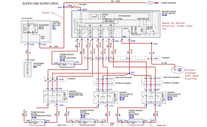 Power Window Wiring Diagram ford F150 Wiring Diagram for 2005 F150 Power Windows I Have A Supercrew 4×4 Power Window Wiring Diagram ford F150 Wiring Diagram for 2005 F150 Power Windows I Have A Supercrew 4×4