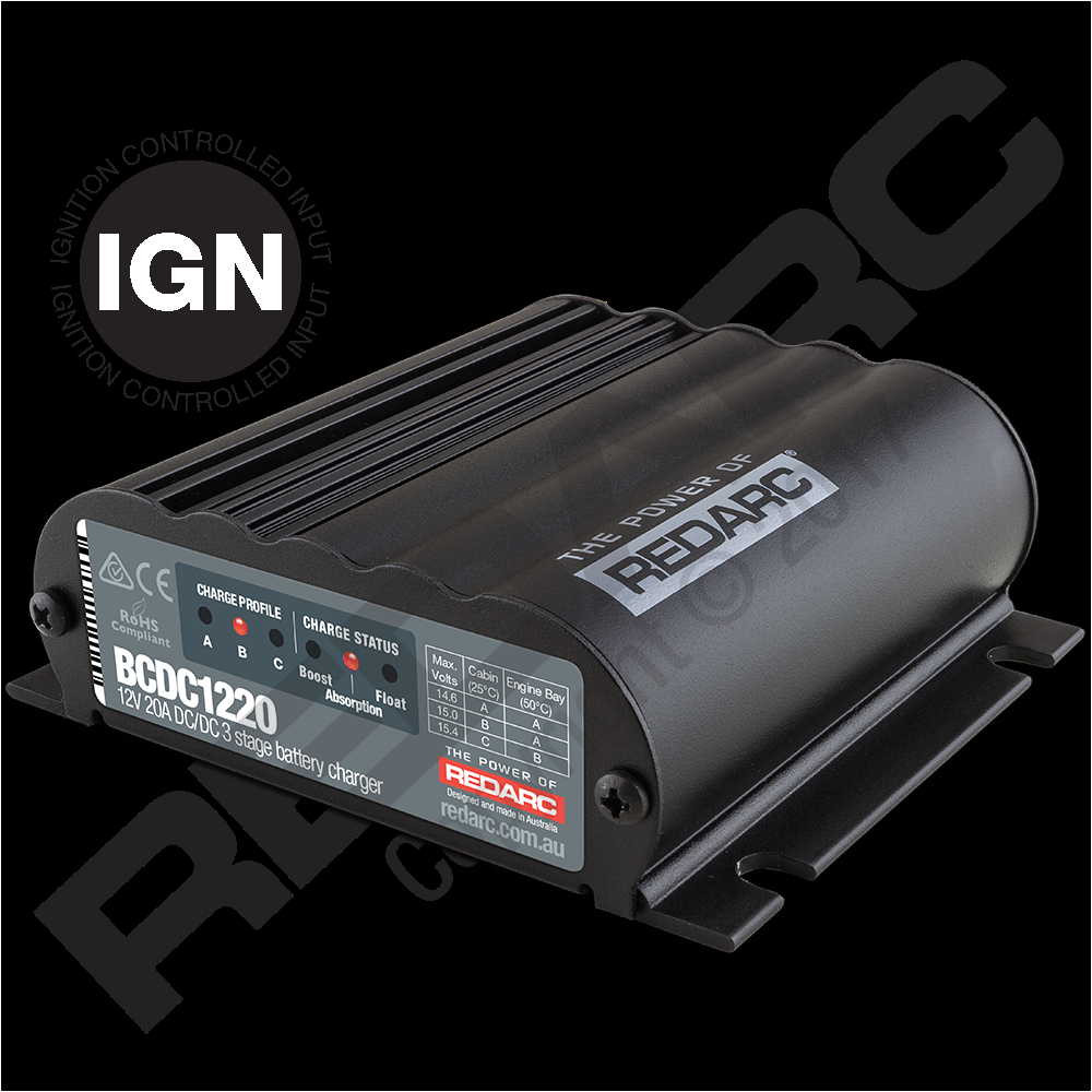 Red Arc Dual Battery System Wiring Diagram Smart Start Bcdc Dc to Dc Charger Redarc Electronics Red Arc Dual Battery System Wiring Diagram Smart Start Bcdc Dc to Dc Charger Redarc Electronics